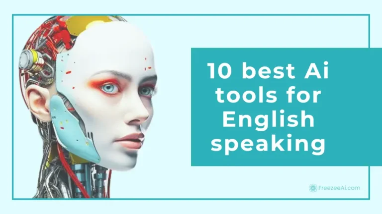 10 best Ai tools for English speaking