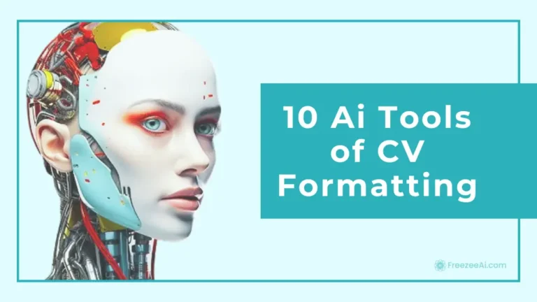 Top 10 Ai Tools of CV Formatting